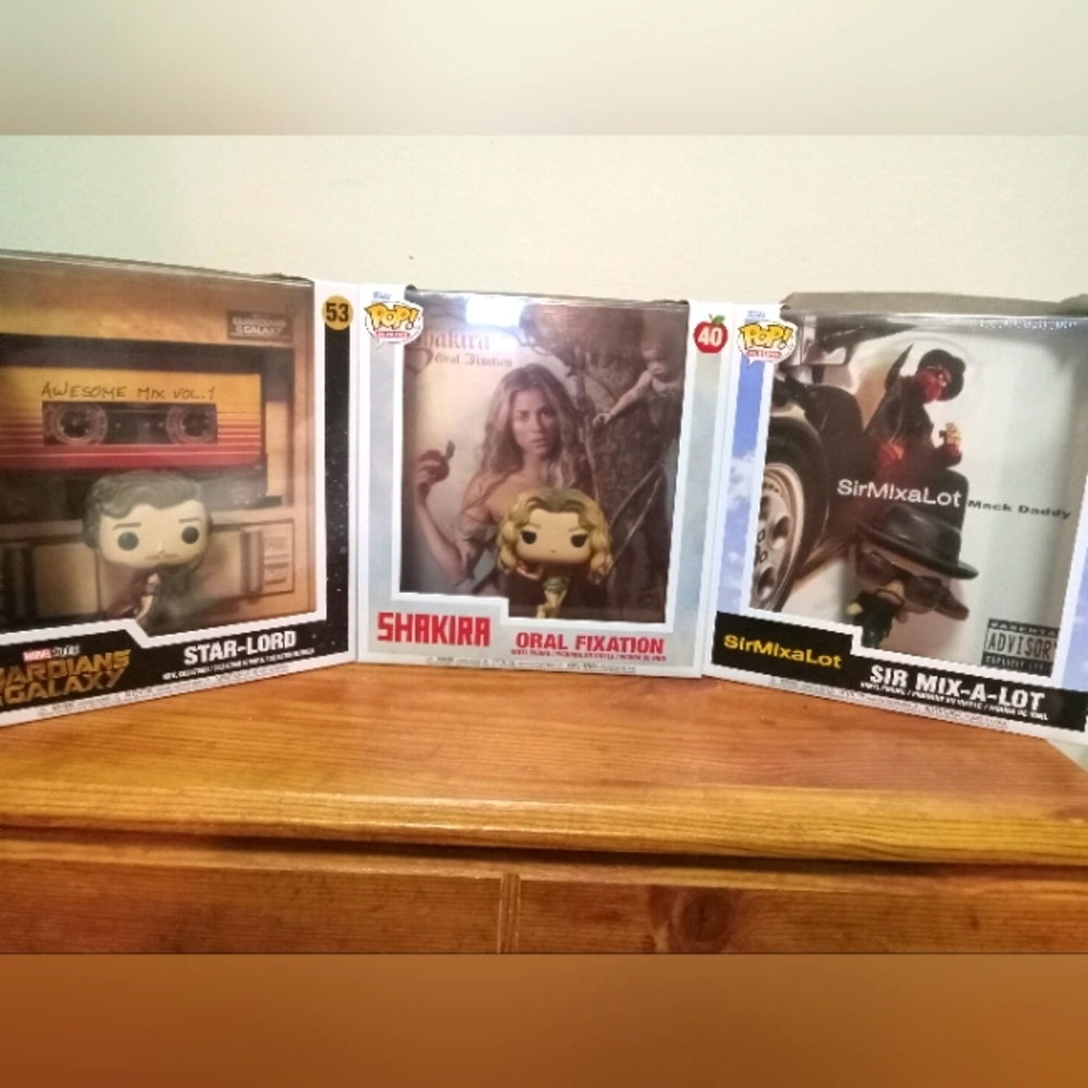 Lot of 3 Funko Pop Collector items